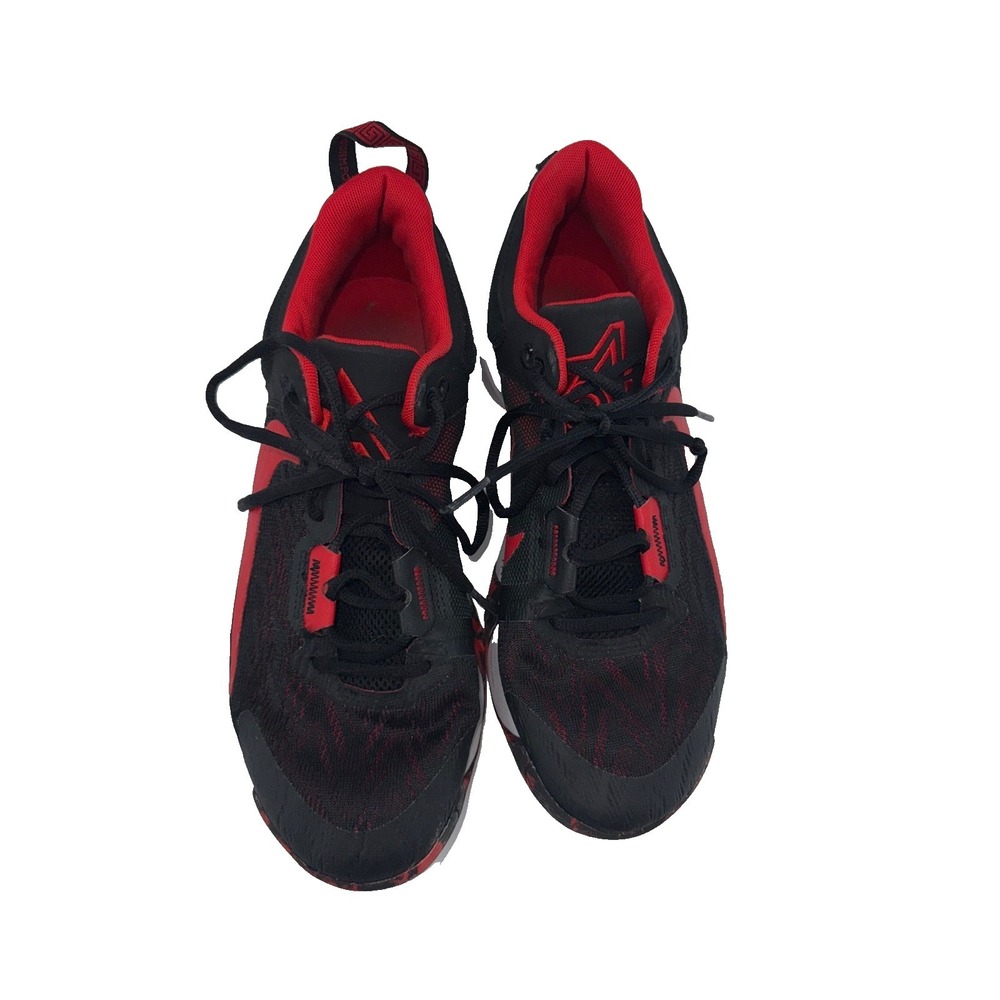 Nike Giannis Immortality 2 Mens Size 9.5 Red Black Basketball Shoes DM0825-005 - Picture 3 of 9
